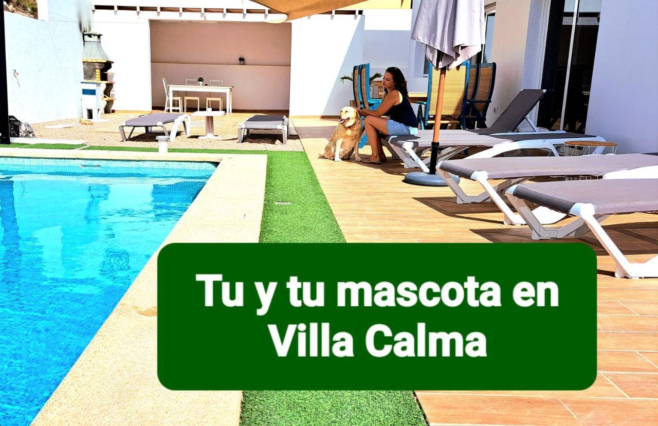 Villa Calma Climatized Pool Private Jacuzzi Spa In Tarajalejo Tuineje Bagian luar foto